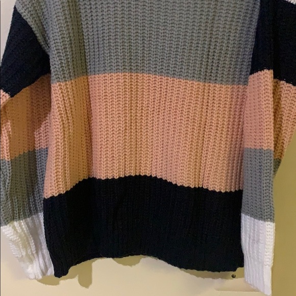 Merokeety striped knit sweater size small - Picture 6 of 8